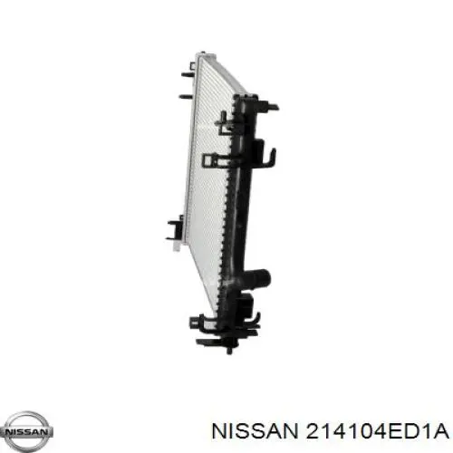 214104ED1A Nissan radiador refrigeración del motor