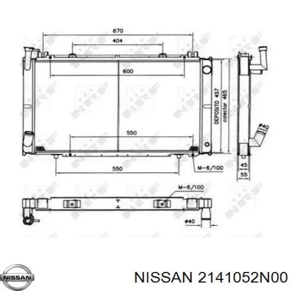 Comprar N156N64 NPS Radiador de auto
