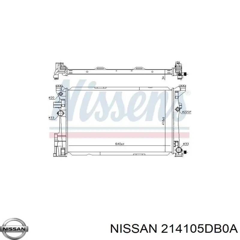 214105DB0A Nissan