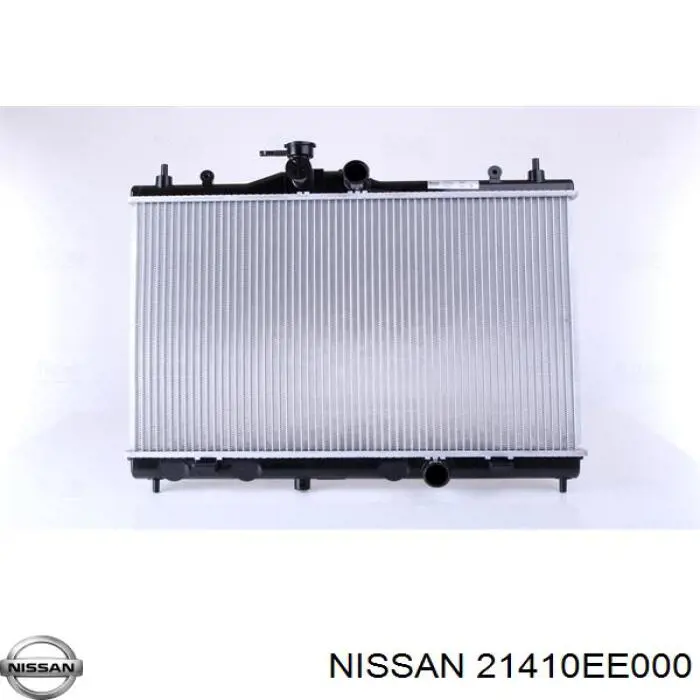 21410EE000 Nissan radiador refrigeración del motor