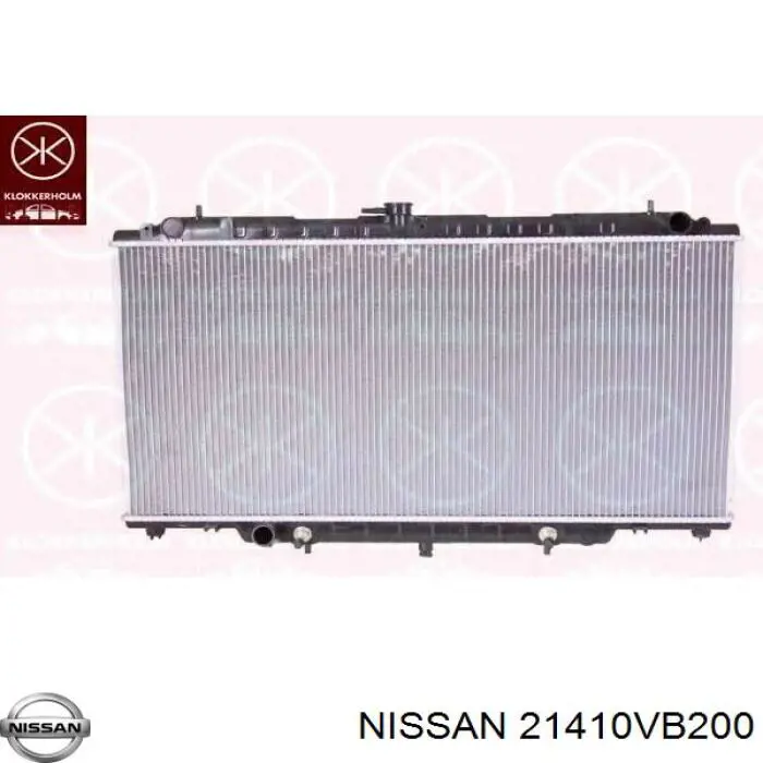 21410VB200 Nissan radiador refrigeración del motor