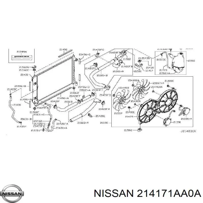214171AA0A Nissan/Infiniti 