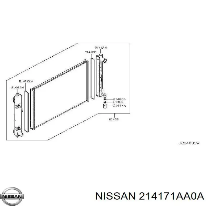  Nissan/Infiniti 214171AA0A precio, desde 26,07 EUR