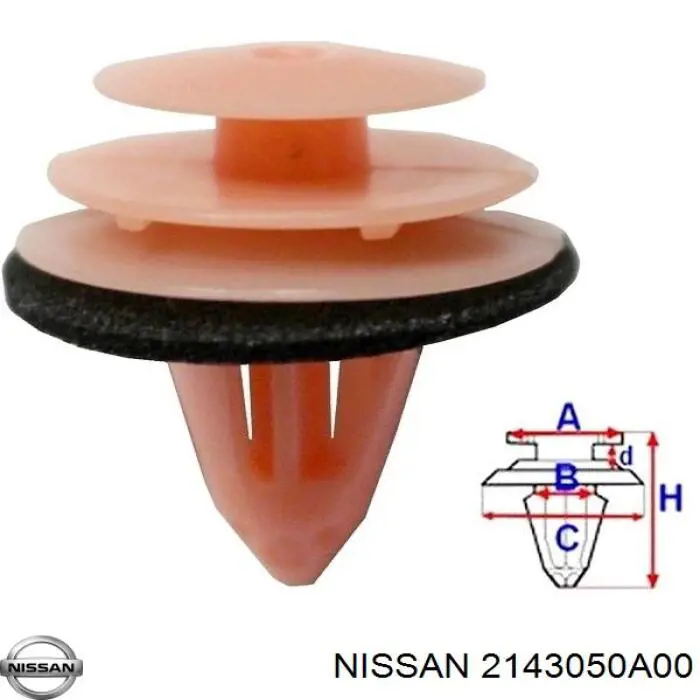 2143050A00 Nissan