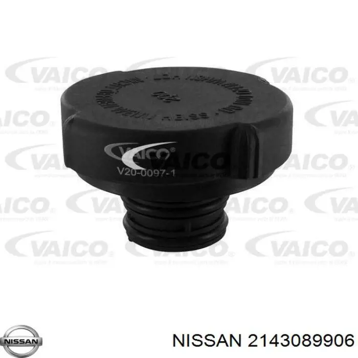 Tapa de radiador (tapón) Nissan/Infiniti 2143089906 precio, desde 4,00 EUR