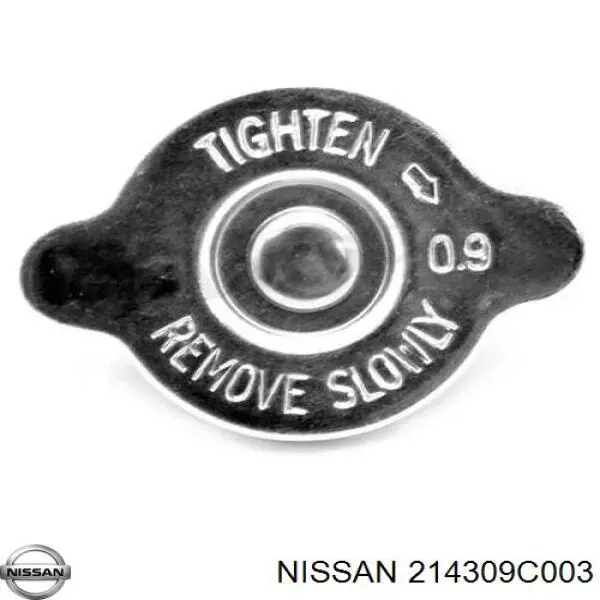 Tapa de radiador (tapón) Nissan/Infiniti 214309C003 precio, desde 8,07 USD