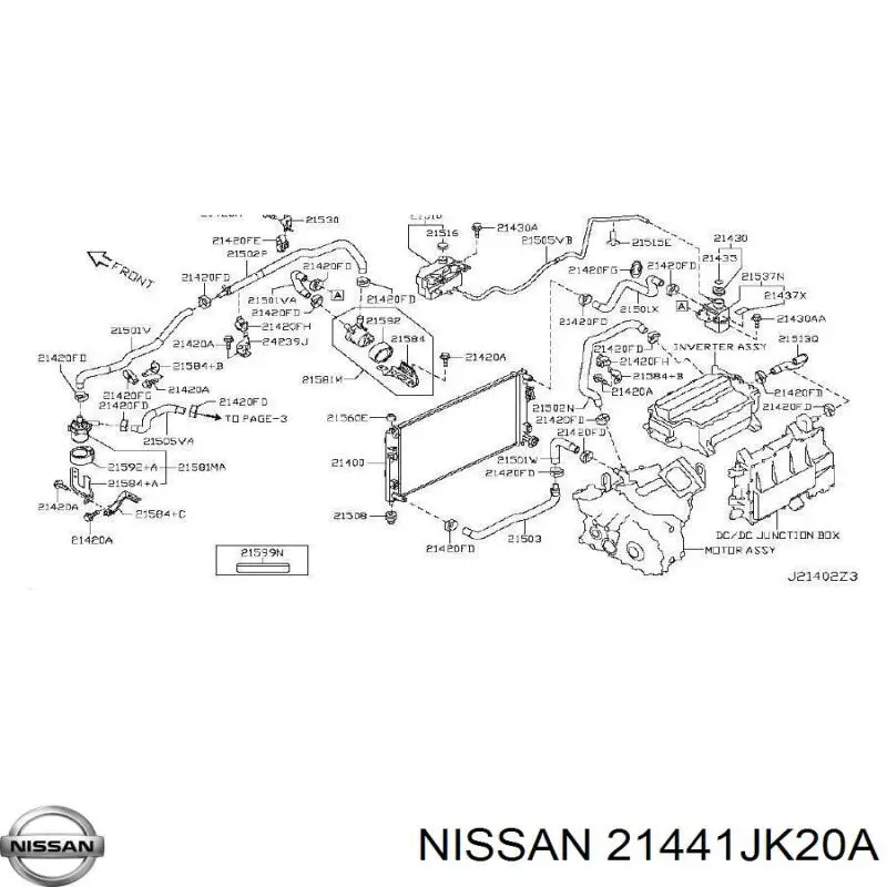 21441JK20A Nissan