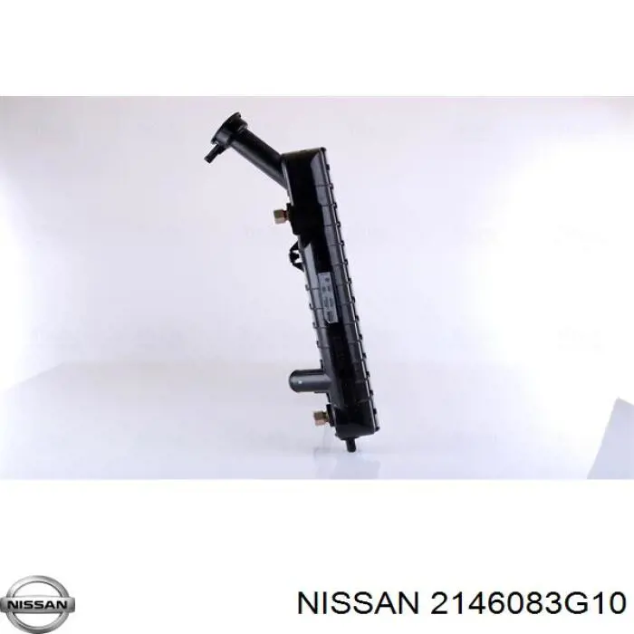 2146083G10 Nissan radiador refrigeración del motor