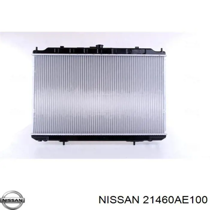 21460AE100 Nissan radiador refrigeración del motor