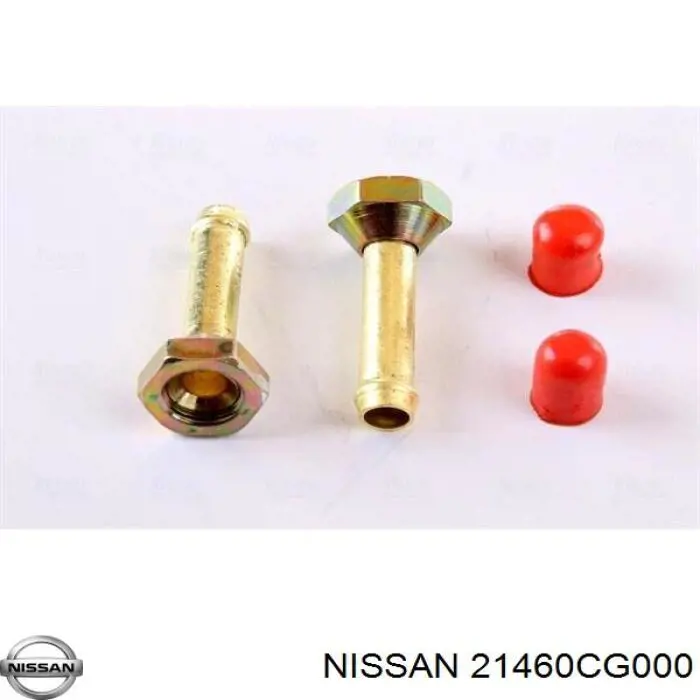 21460CG000 Nissan radiador refrigeración del motor