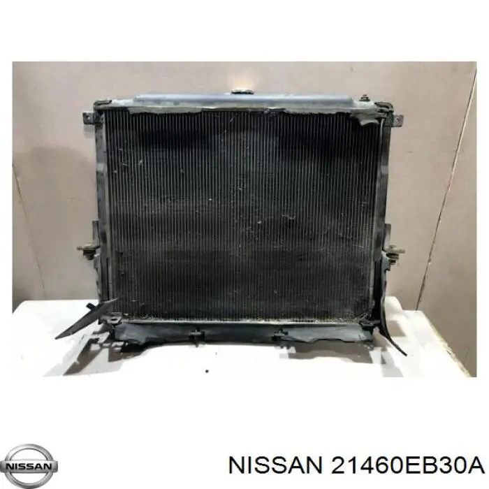 Radiador refrigeración del motor Nissan Navara D40