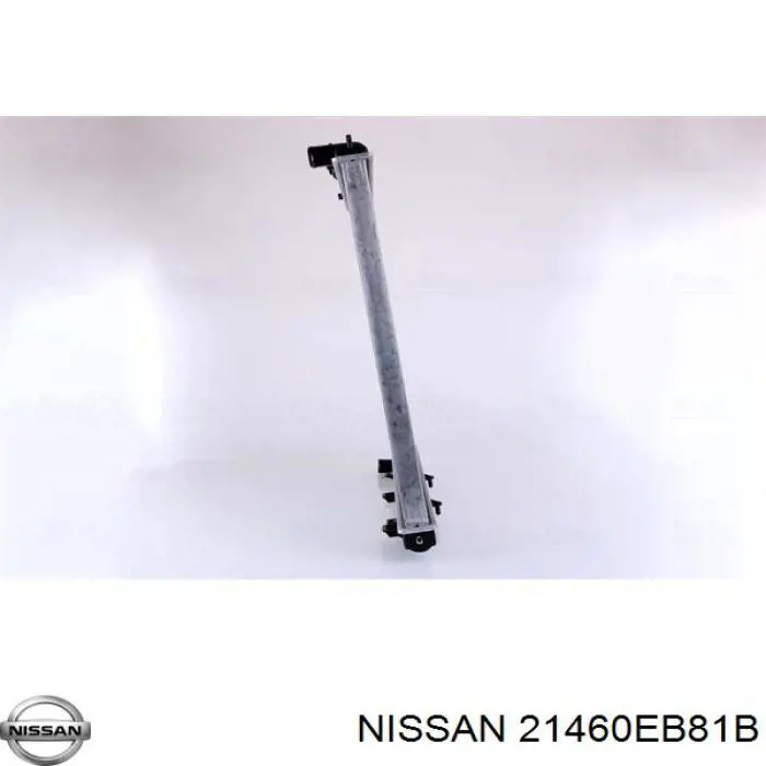 21460EB81B Nissan radiador refrigeración del motor