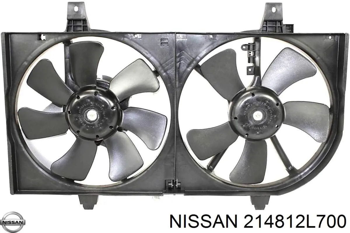 Ventilador (rodete +motor) refrigeración del motor con electromotor completo para Nissan Maxima (A32)