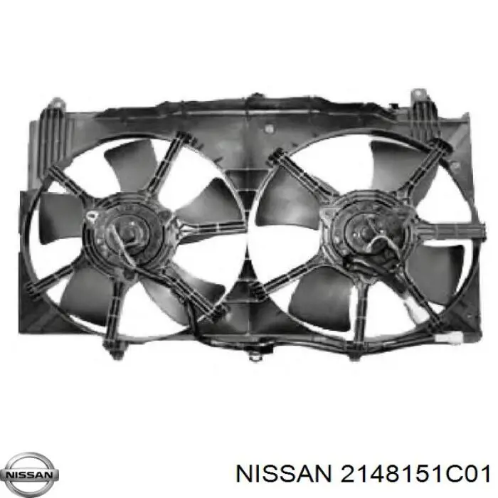 Ventilador de radiador Nissan/Infiniti 2148151C01 precio, desde 75,66 EUR