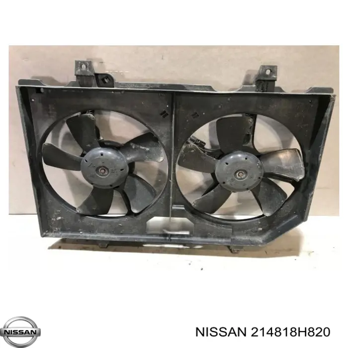 Ventilador (rodete +motor) refrigeración del motor con electromotor completo Nissan X-Trail (T30)