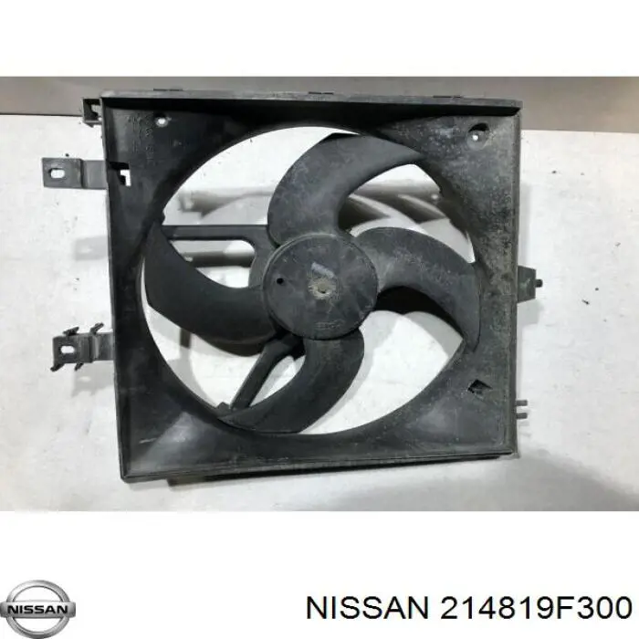 Difusor de radiador, ventilador de refrigeración, condensador del aire acondicionado, completo con motor y rodete para Nissan Primera (WP11)
