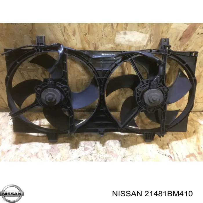 Ventilador de radiador 21481BM410 Nissan/Infiniti