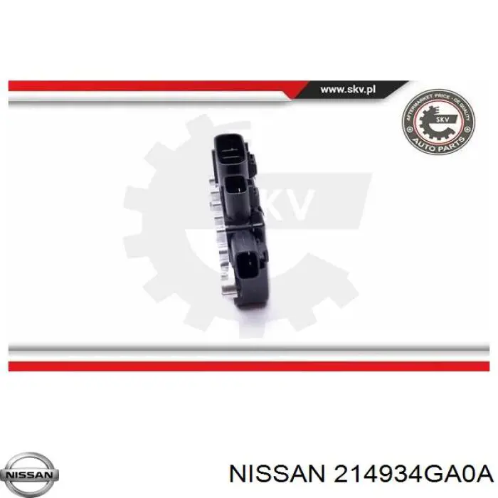 214934GA0A Nissan control de velocidad de el ventilador de enfriamiento (unidad de control)