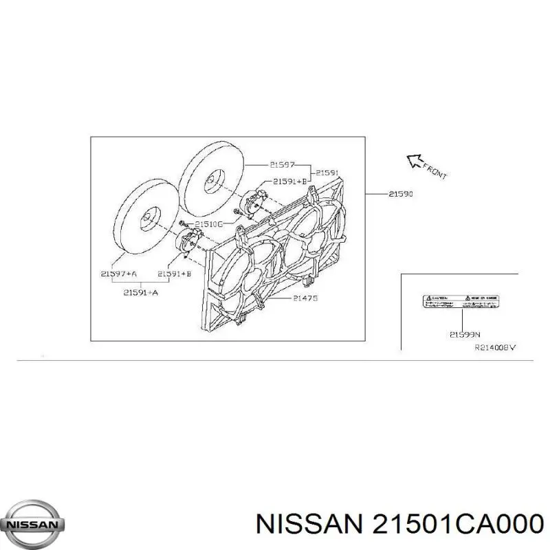 Manguera de radiador arriba para Nissan Murano (Z50)