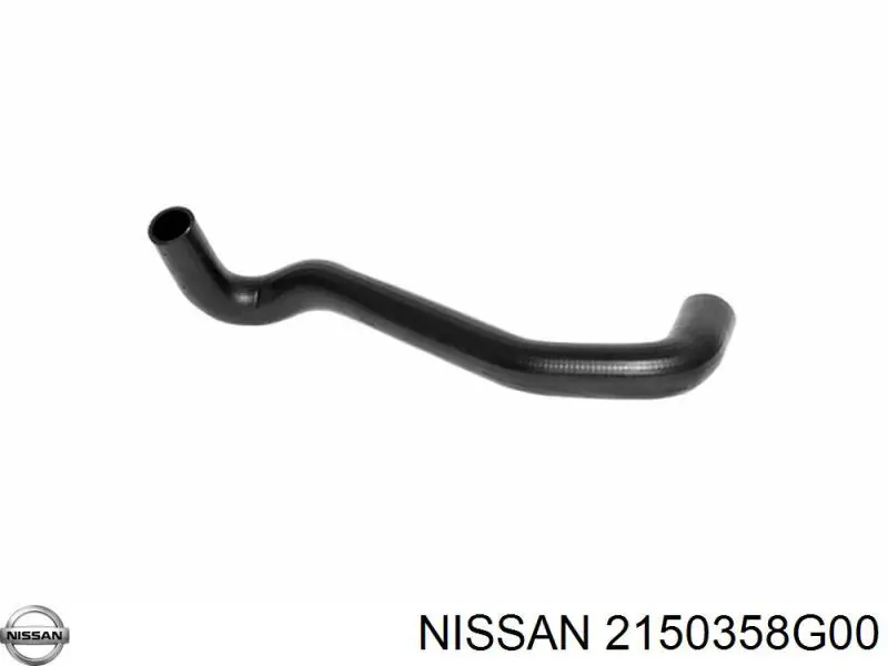 Manguera inferior del radiador 215037F000 Nissan/Infiniti