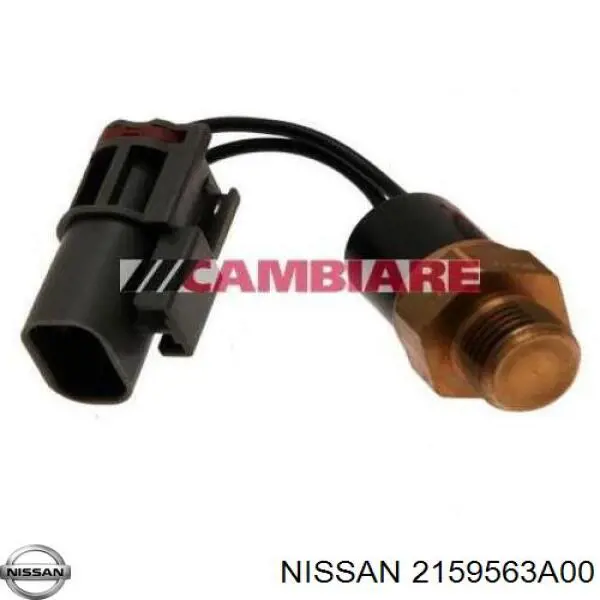 Sensor de temperatura del refrigerante, salpicadero para Nissan Prairie (M10)