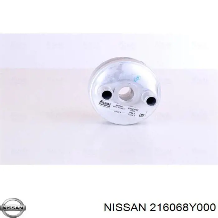 216068Y000 Nissan radiador enfriador de la transmision/caja de cambios