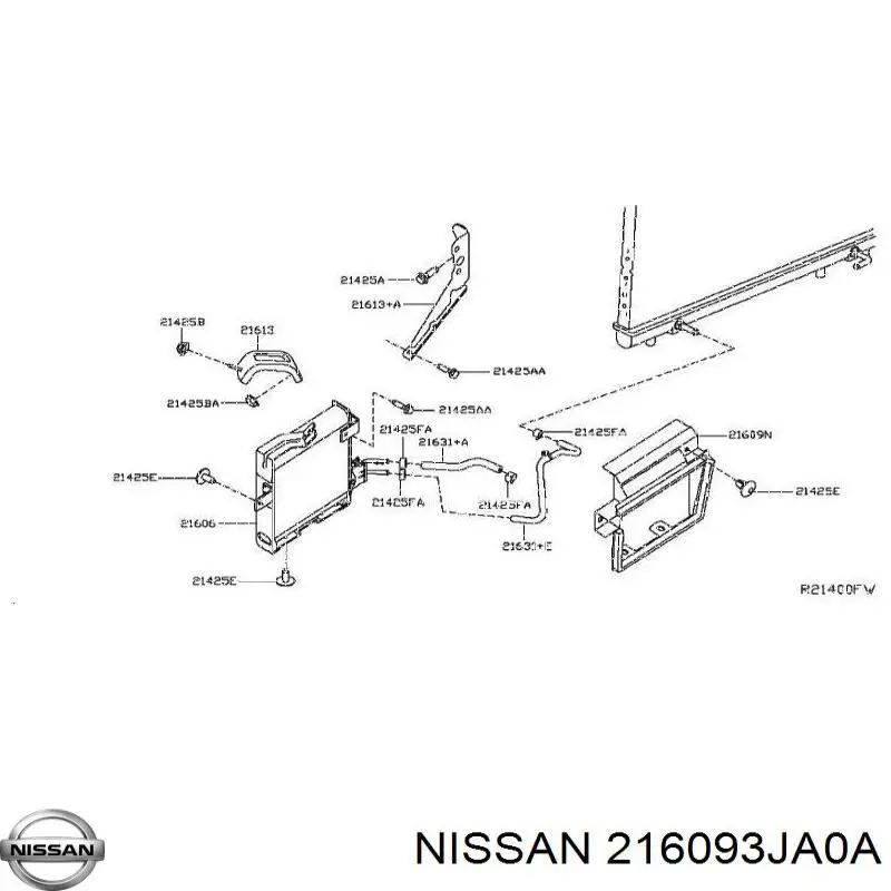 216093JA0A Nissan