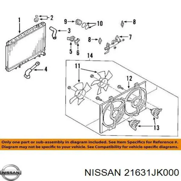 21631JK000 Nissan