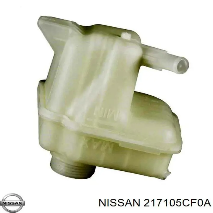 217105CF0A Nissan botella de refrigeración