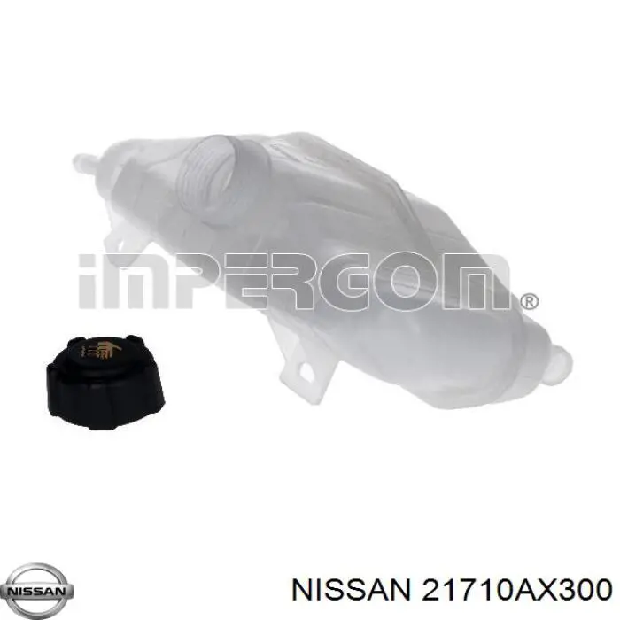 Botella de refrigeración para Nissan Note (E11)