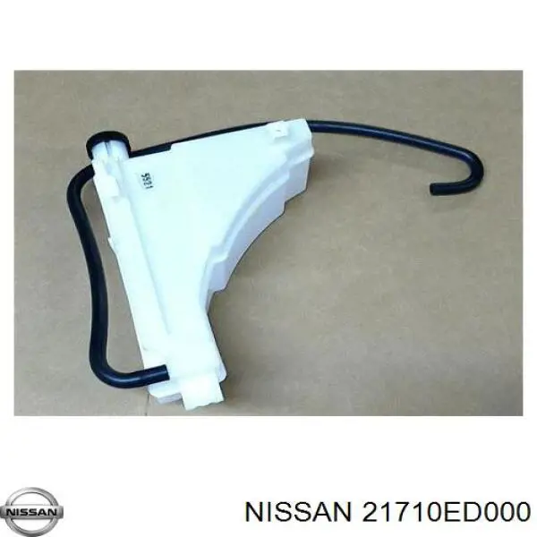 Vaso de expansión, sistema de refrigeración para Nissan Tiida (SC11X)