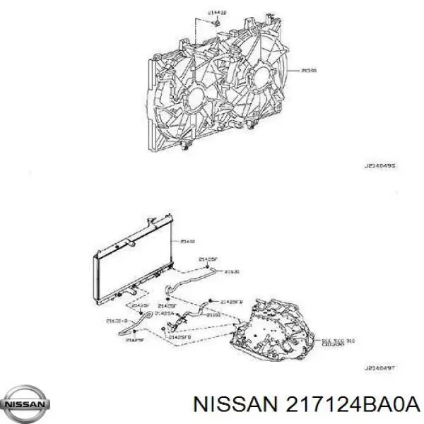 Tapa de radiador (tapón) Nissan/Infiniti 217124BA0A precio, desde 11,03 EUR