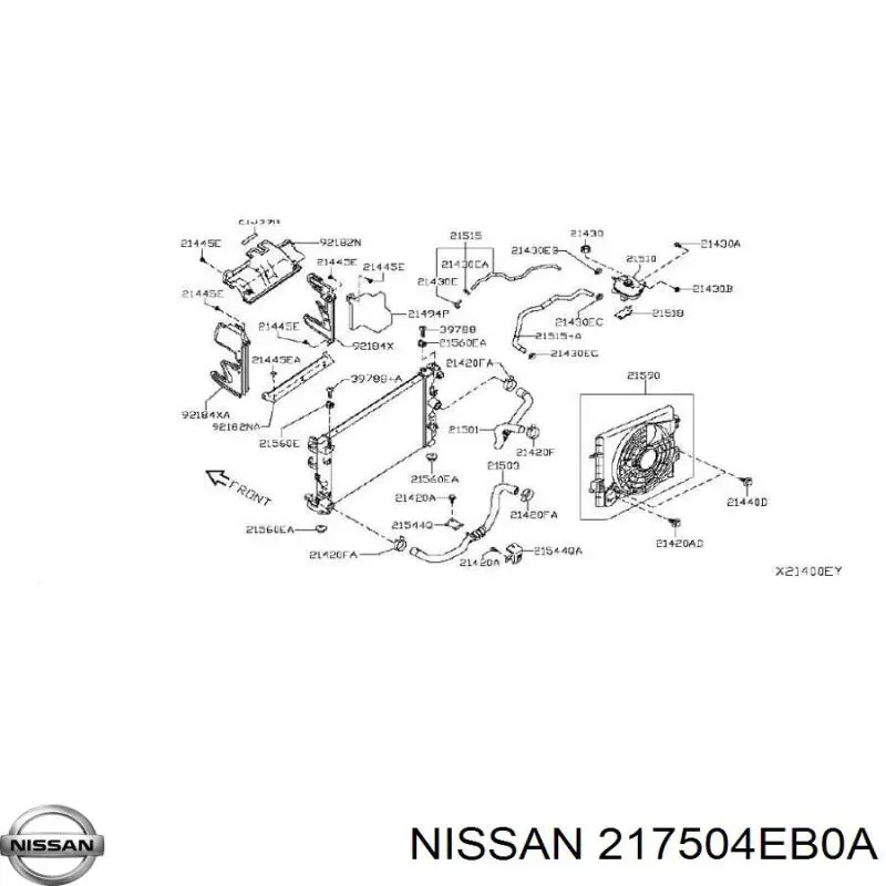 217504EB0A Nissan