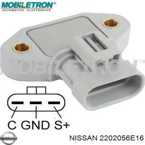 Modulo de encendido 2202056E16 Nissan/Infiniti