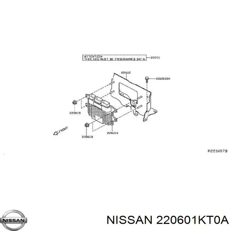 220601KT0A Nissan sensor de detonacion