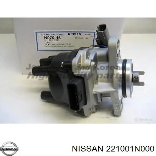 221001N000 Nissan/Infiniti Distribuidor de encendido