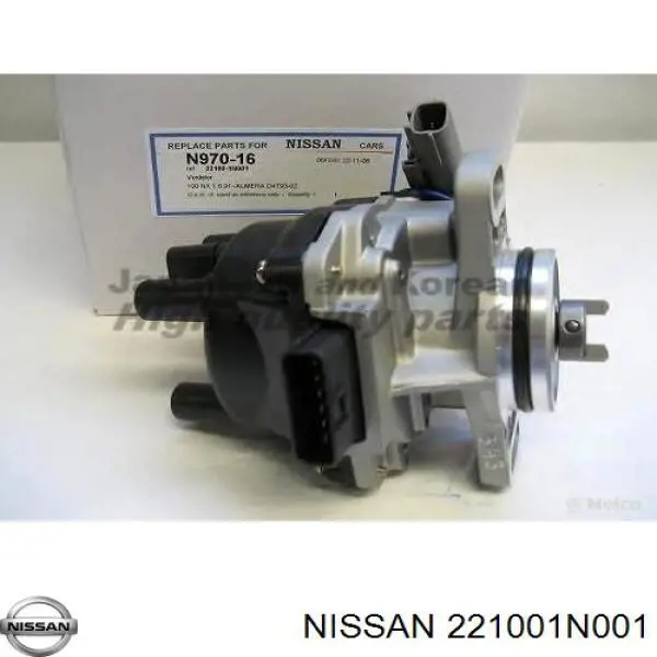 221001N002 Nissan distribuidor de encendido