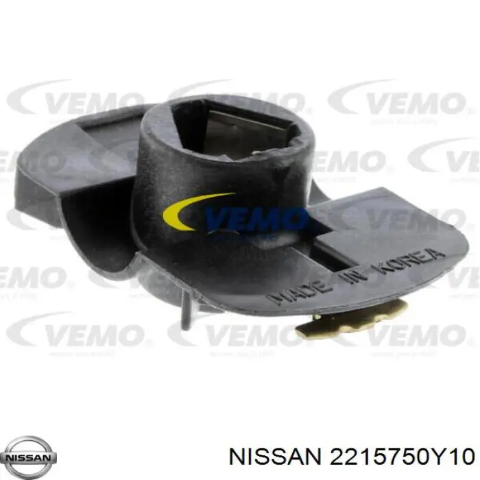 Rotor del distribuidor de encendido Nissan/Infiniti 2215750Y10 precio, desde 5,47 EUR