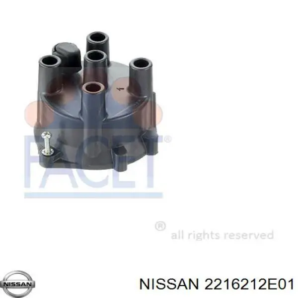 2216212E01 Nissan tapa de distribuidor de encendido