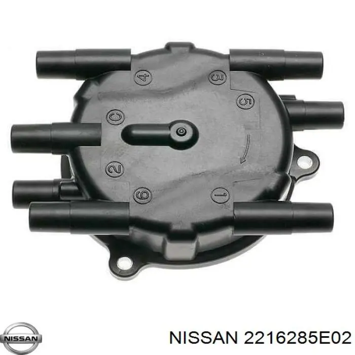 2216285E00 Nissan tapa de distribuidor de encendido