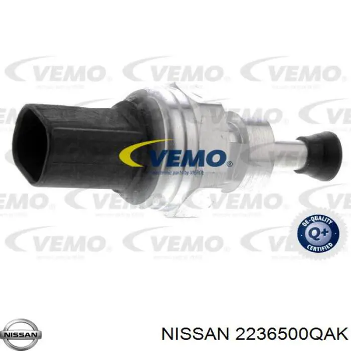 Sensor, presión gas de escape para Nissan Qashqai (J10)