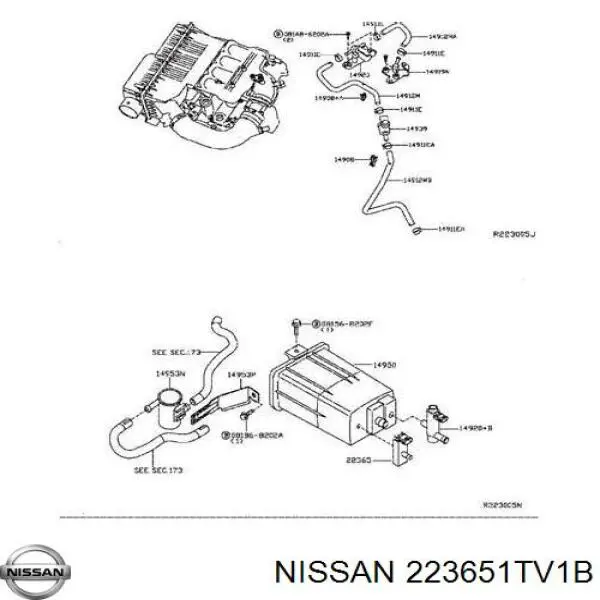 223651TV0A Nissan