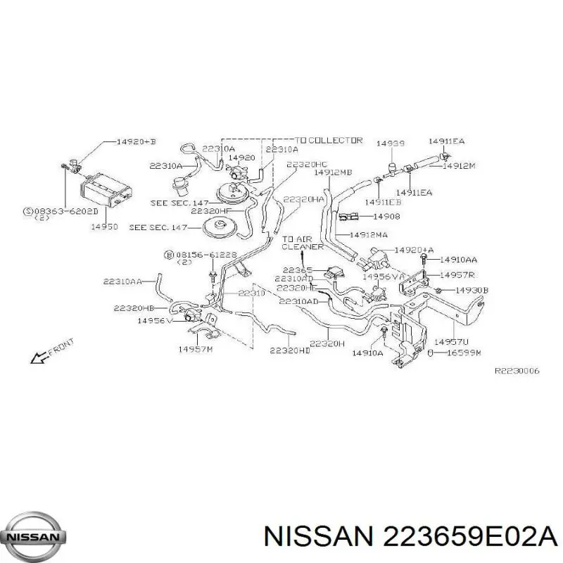 223659E02A Nissan