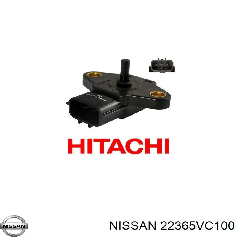 Sensor de presión de sobrealimentación Nissan/Infiniti 22365VC100 precio, desde 66,41 EUR
