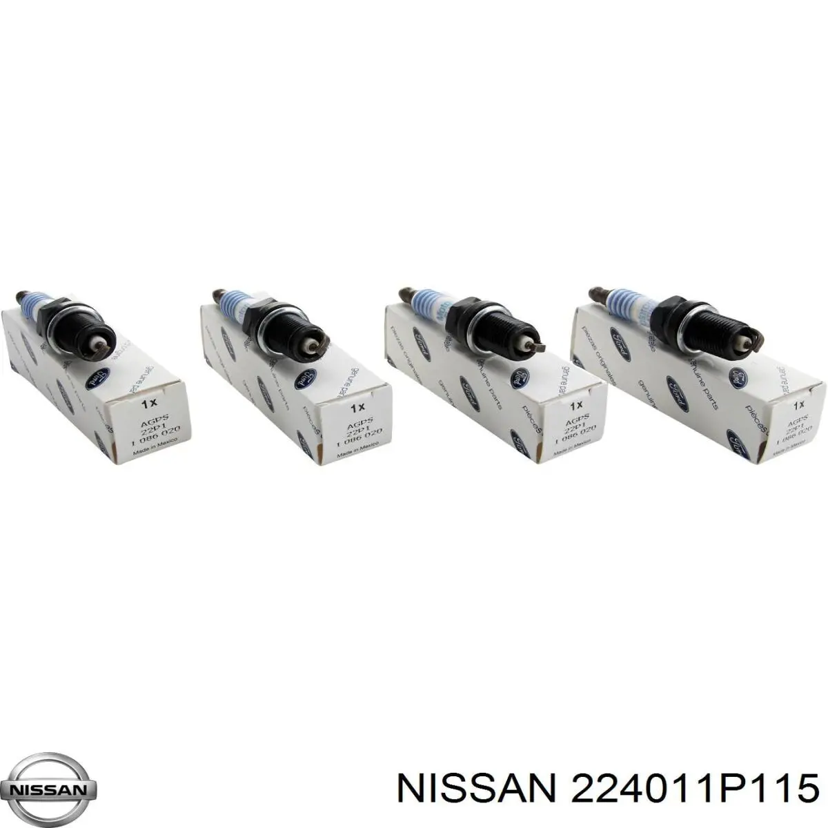 Comprar 224011P115 Nissan/Infiniti Bujía de encendido