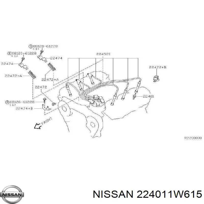 224011W615 Nissan