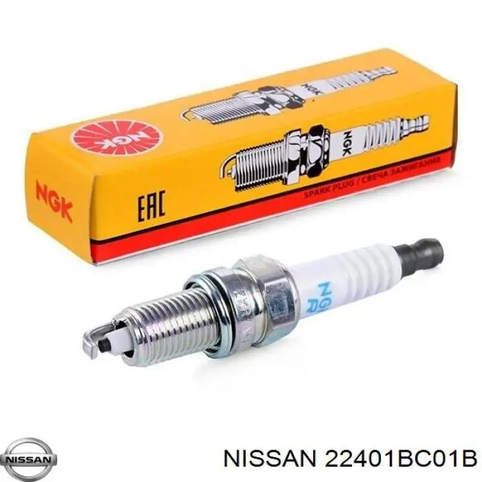 Bujías Nissan/Infiniti 22401BC01B precio, desde 15,17 EUR