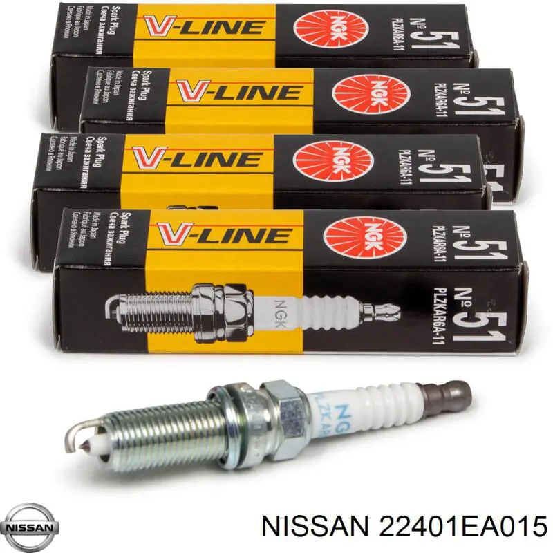 Comprar 22401EA015 Nissan/Infiniti Bujía de encendido