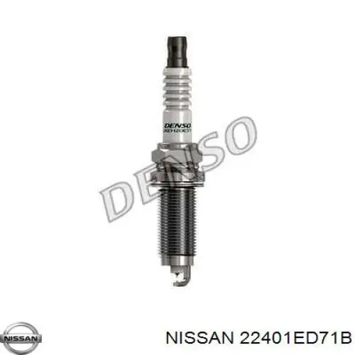 Bujía 22401ED71B Nissan/Infiniti