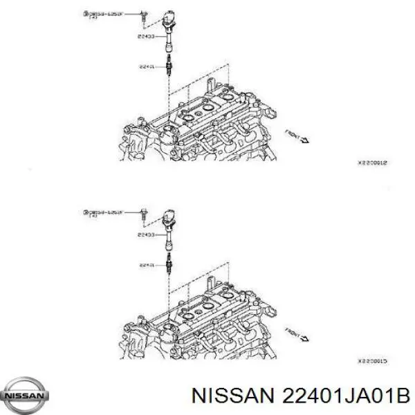 22401JA01B Nissan bujía
